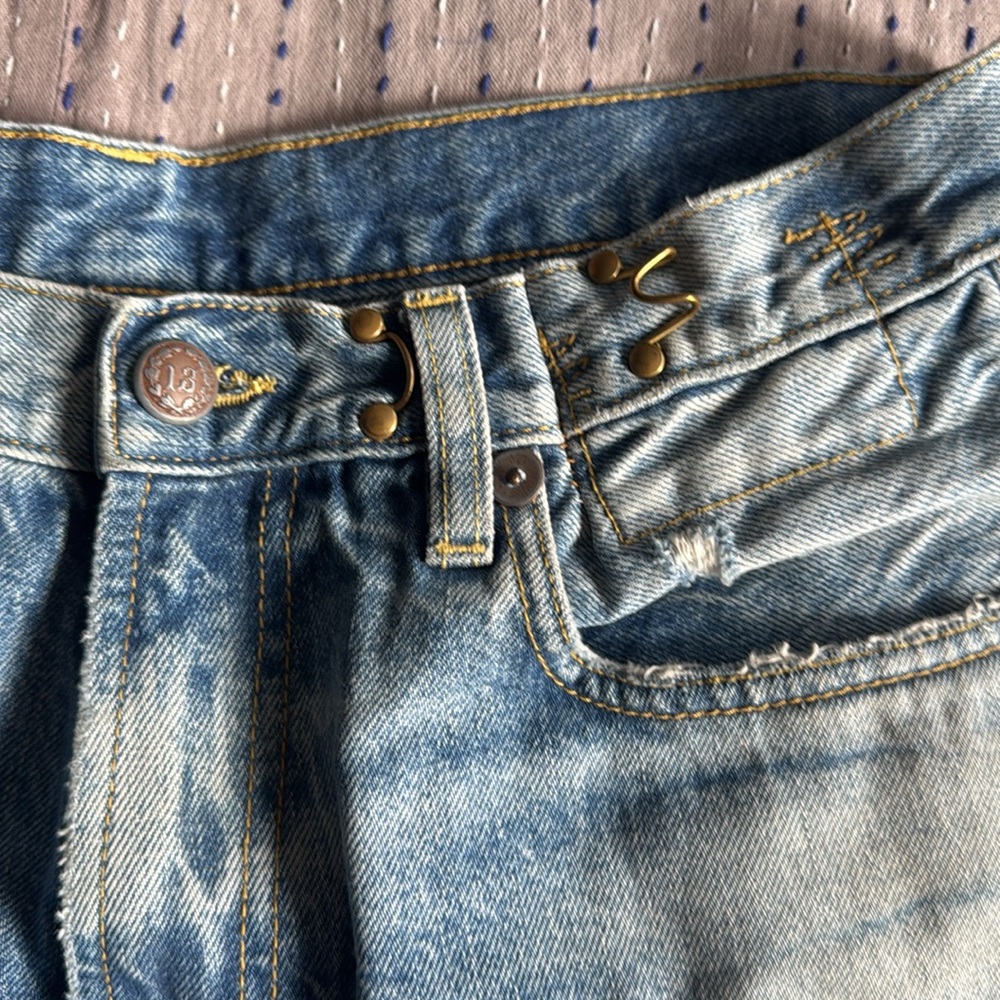 R13 foldover jean - Picture 6 of 10